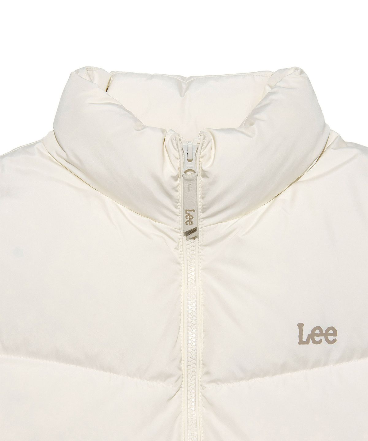 리(LEE) 어센틱 다운 베스트 아이보리