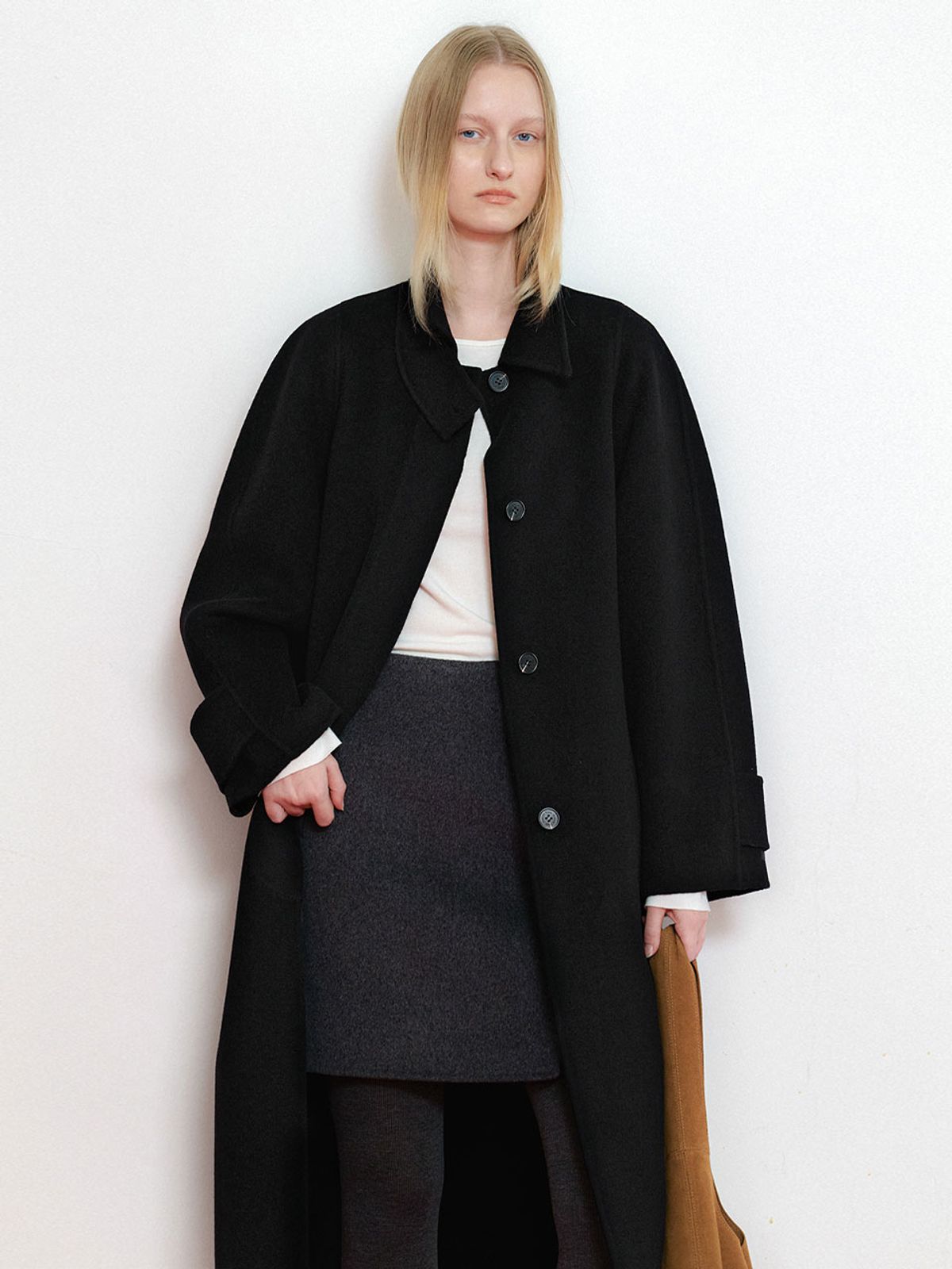 아틀리에 나인(ATELIER NAIN) HANDMADE BALLOON SLEEVES COAT(CT-1461)