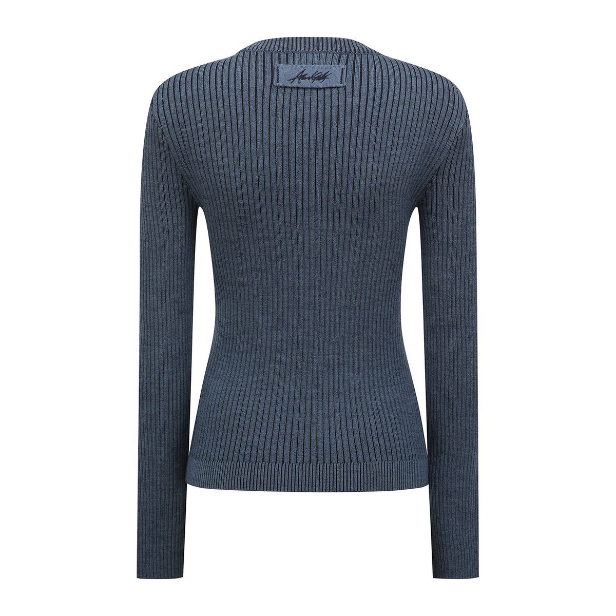 어뉴골프(ANEW GOLF) W STRIPE TEXTURED PULLOVER_BL