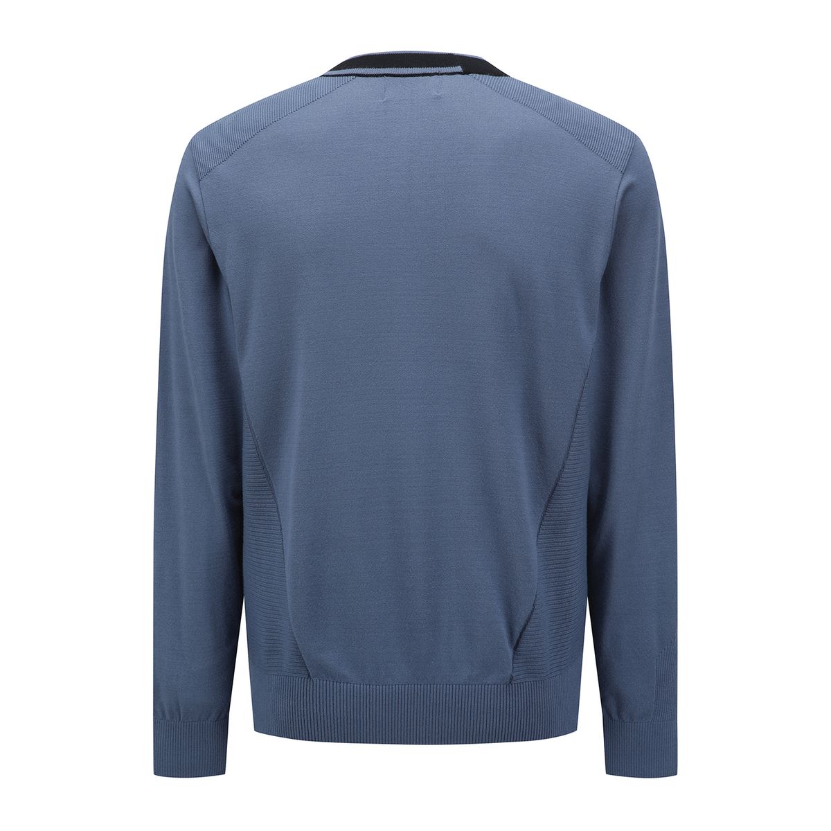 어뉴골프(ANEW GOLF) M TEXTURED MIX PULLOVER_BL