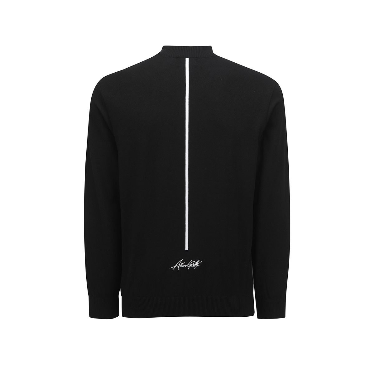 어뉴골프(ANEW GOLF) M ESSENTIAL HALF NECK PULLOVER_BK