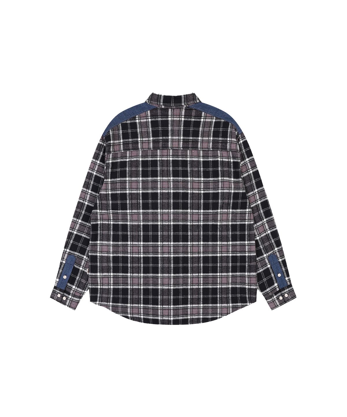 코브마스터(COBMASTER) DENIM PATCH CHECK SHIRTS [2 COLOR]