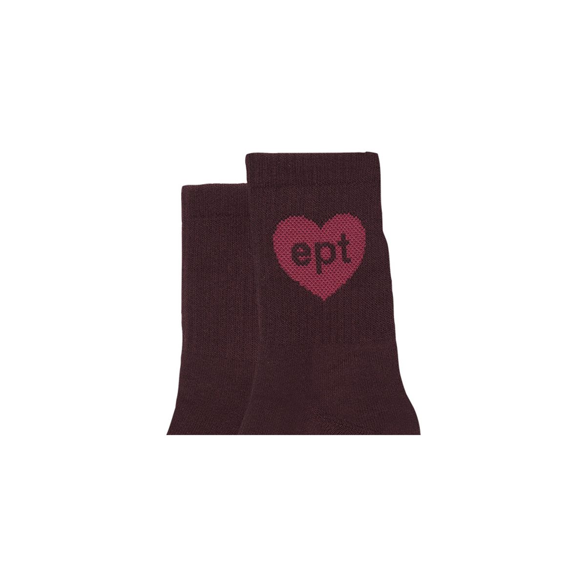 이피티(EPT) HEART SOCKS (BURGUNDY)