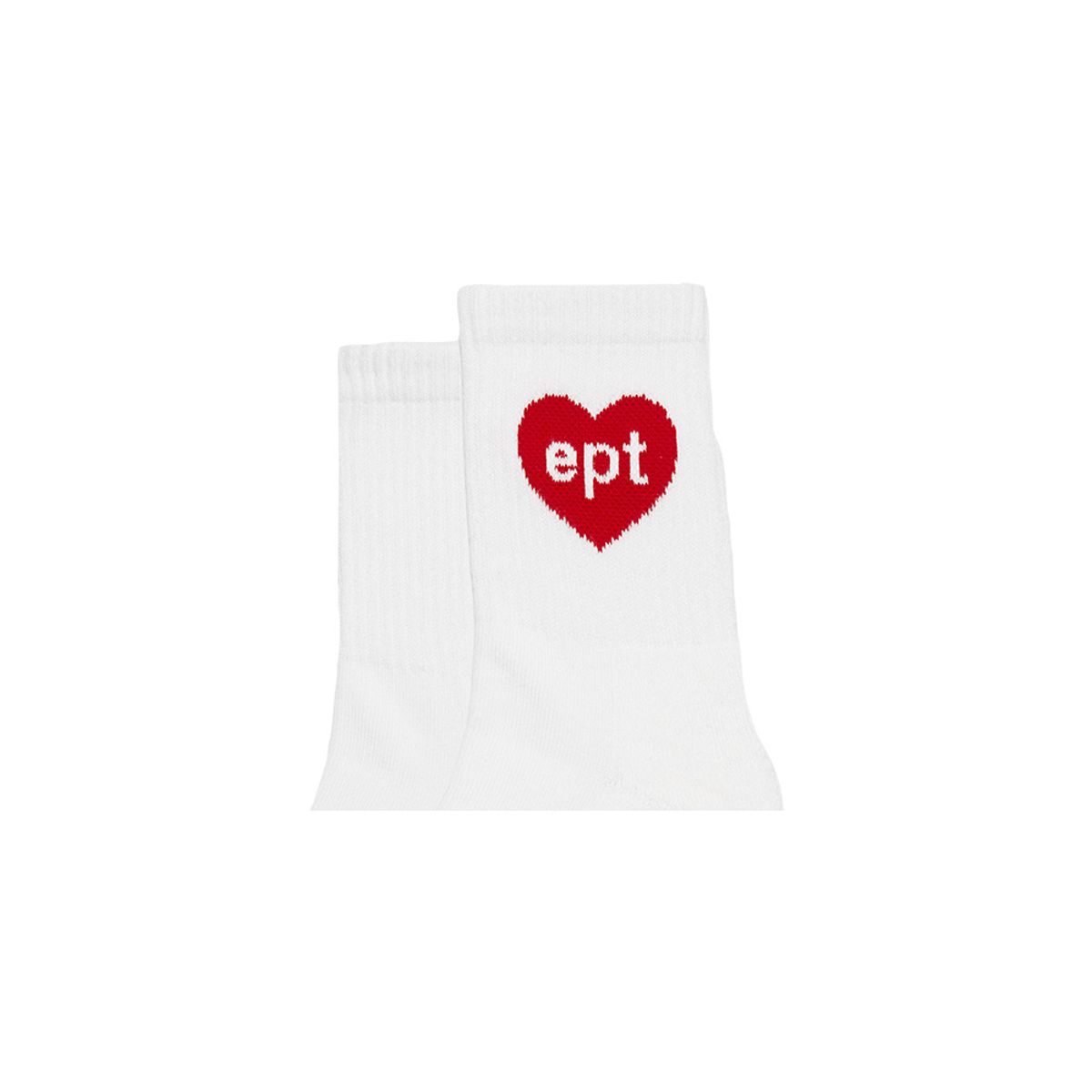 이피티(EPT) HEART SOCKS (WHITE)
