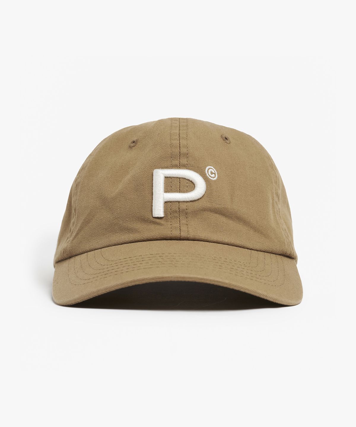 플랙(PLAC) P 로고 커브 볼캡