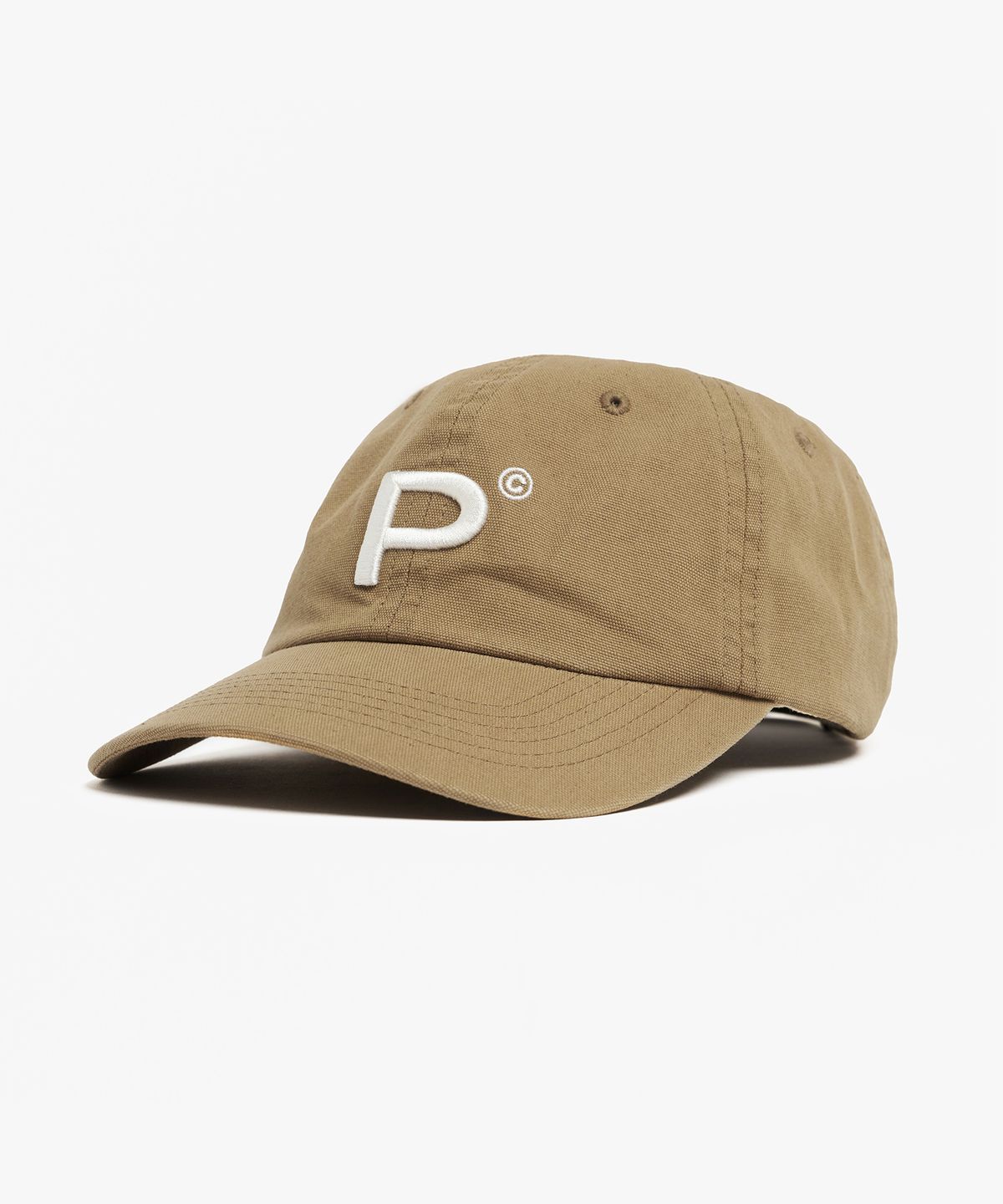 플랙(PLAC) P 로고 커브 볼캡