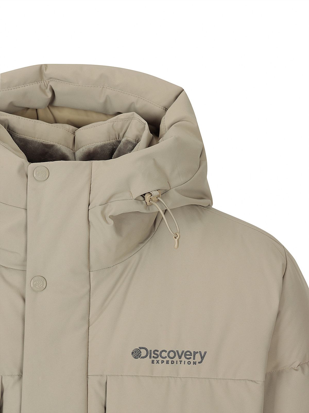 디스커버리 익스페디션(DISCOVERY EXPEDITION) 남성 레스터G 구스다운 롱패딩 (L/BEIGE)
