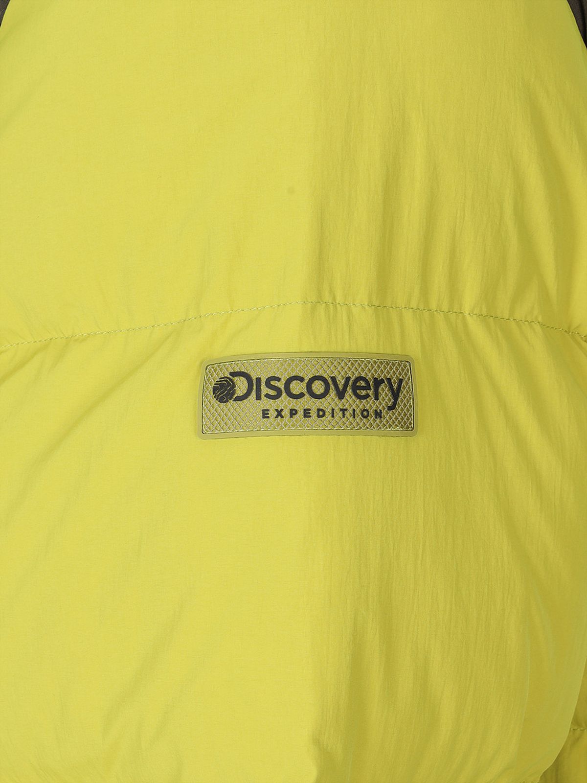 디스커버리 익스페디션(DISCOVERY EXPEDITION) 유니 반슬리 다운 숏패딩 (L/OLIVE)