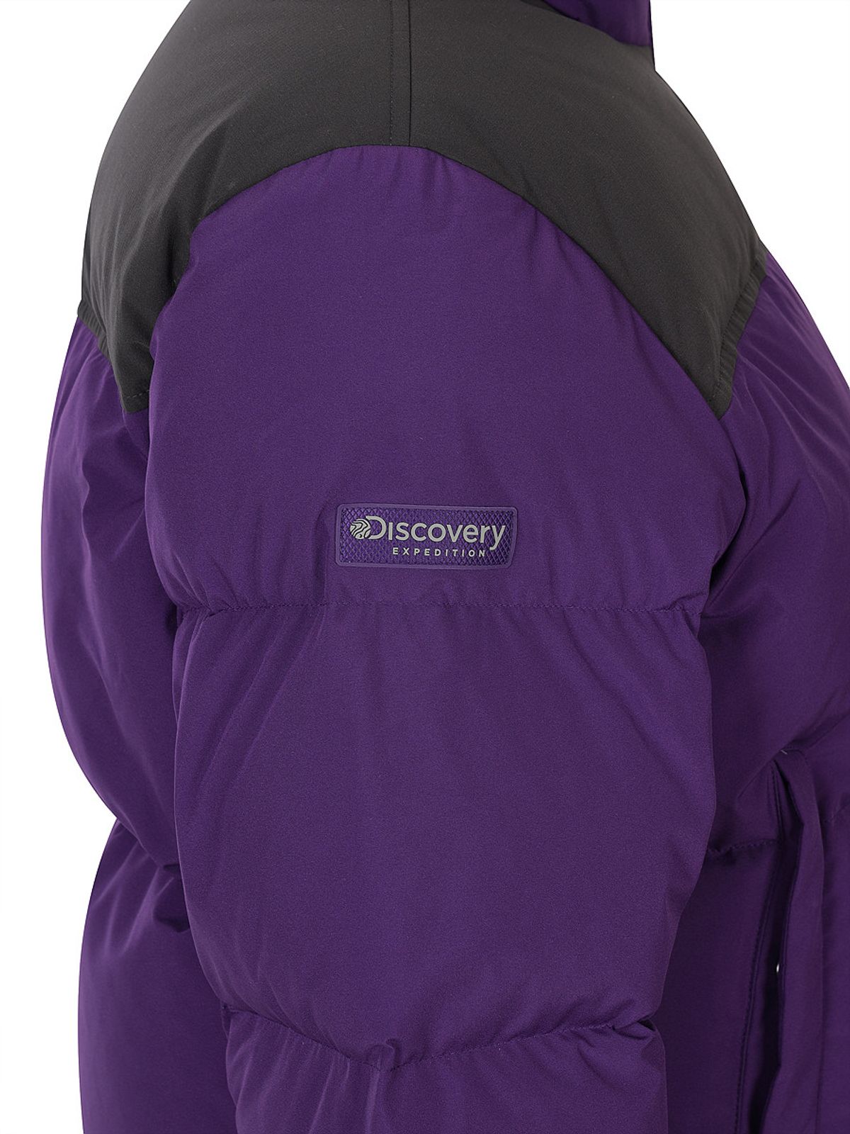 디스커버리 익스페디션(DISCOVERY EXPEDITION) 여성 반슬리 다운 크롭 숏패딩 (PURPLE)