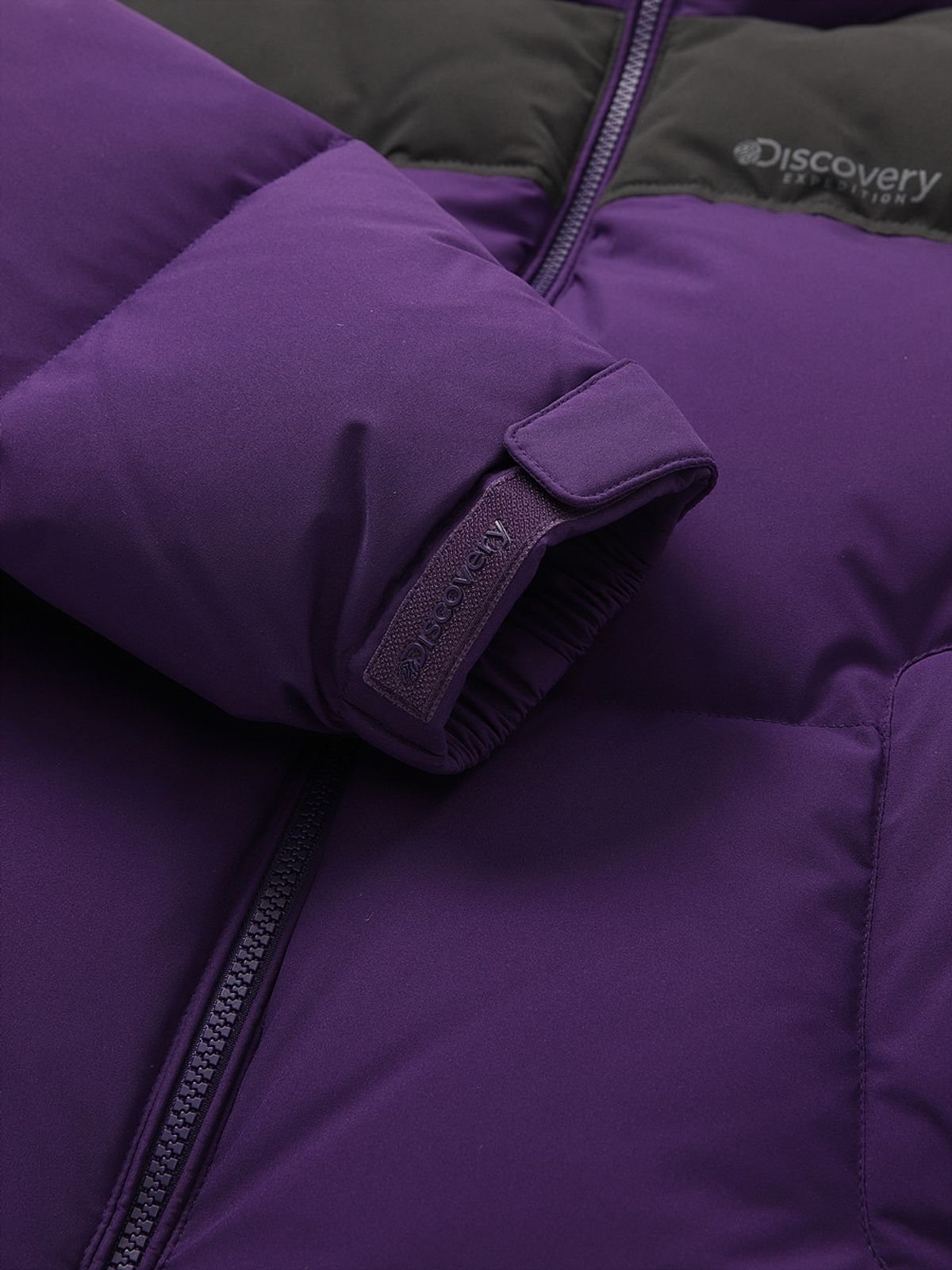 디스커버리 익스페디션(DISCOVERY EXPEDITION) 여성 반슬리 다운 크롭 숏패딩 (PURPLE)