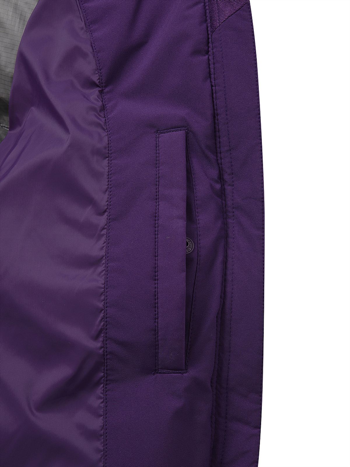 디스커버리 익스페디션(DISCOVERY EXPEDITION) 여성 반슬리 다운 크롭 숏패딩 (PURPLE)