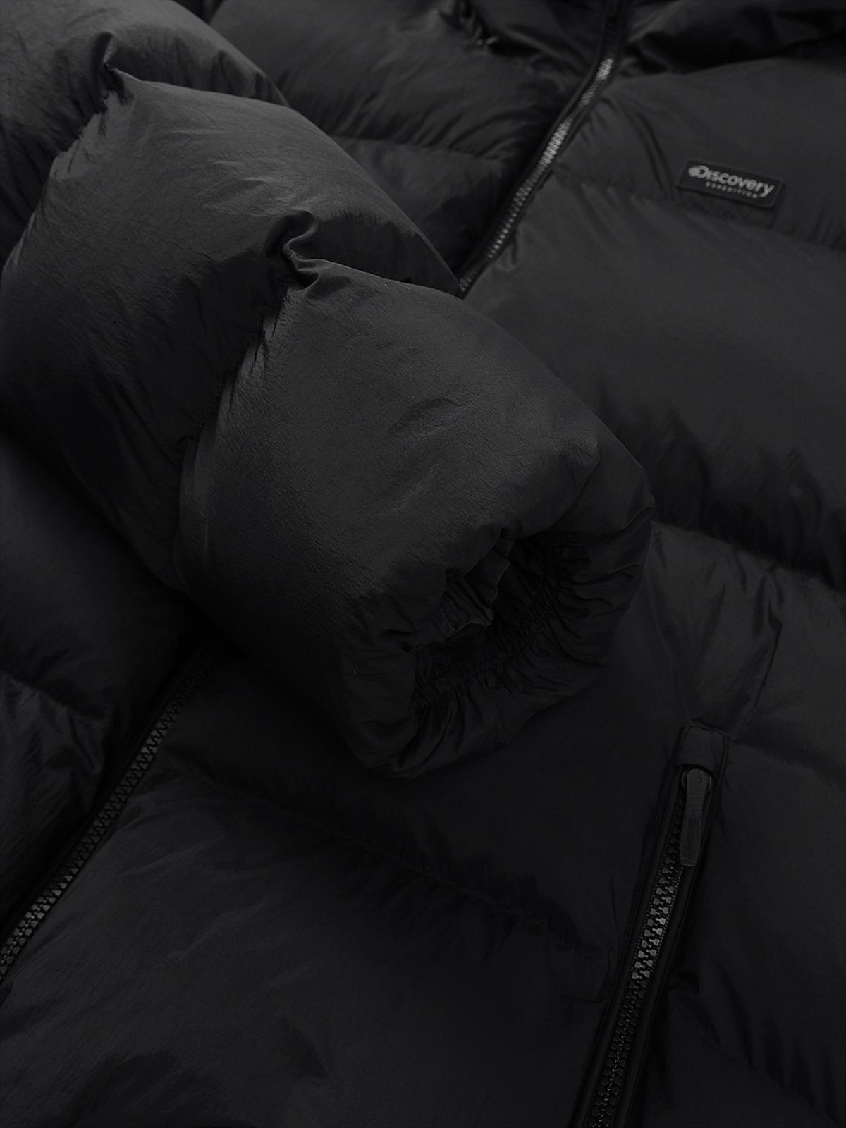 디스커버리 익스페디션(DISCOVERY EXPEDITION) 남성 올튼 다운 숏패딩 (L/BLACK)