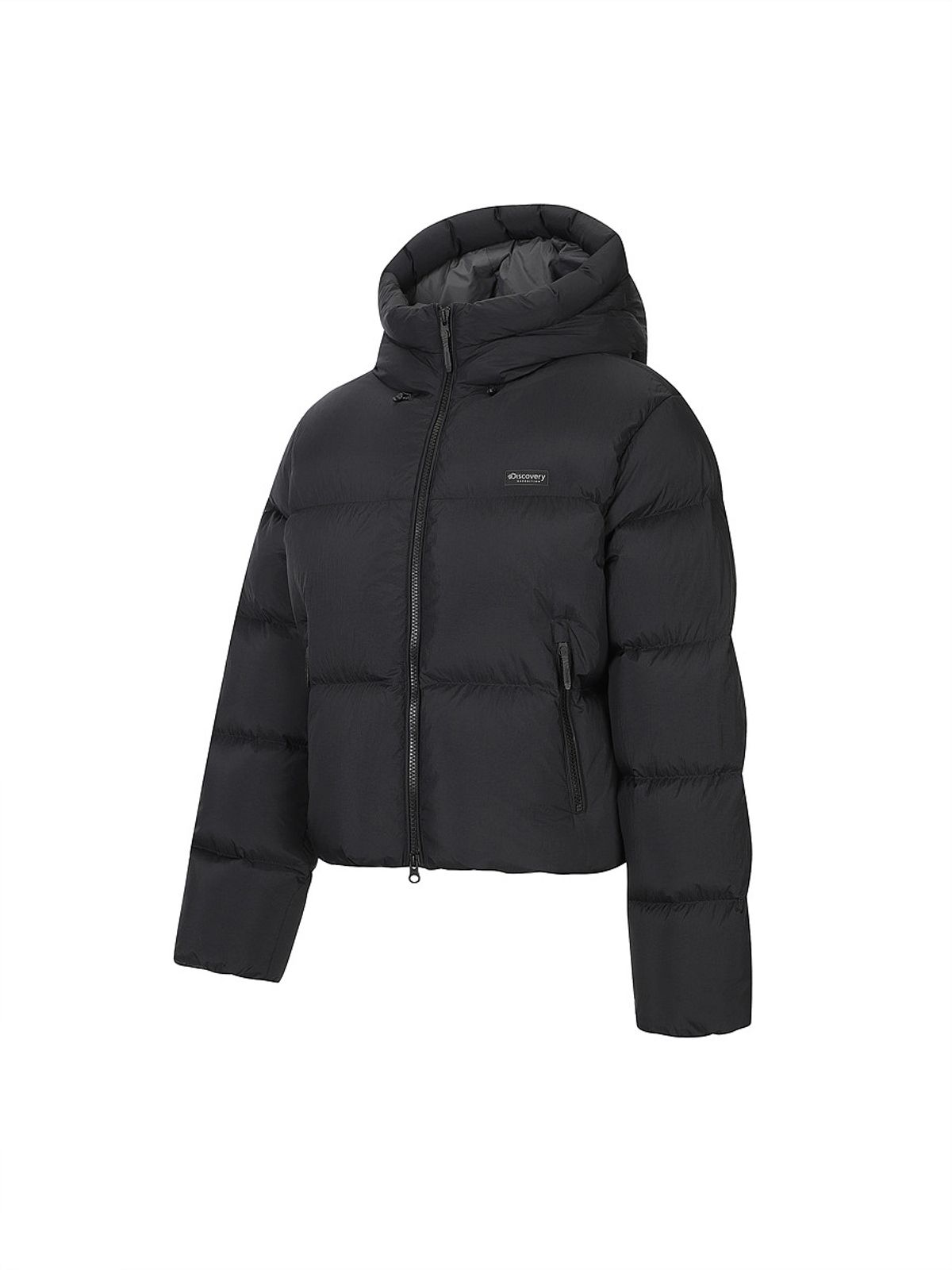 디스커버리 익스페디션(DISCOVERY EXPEDITION) 여성 올튼 다운 숏패딩 (L/BLACK)