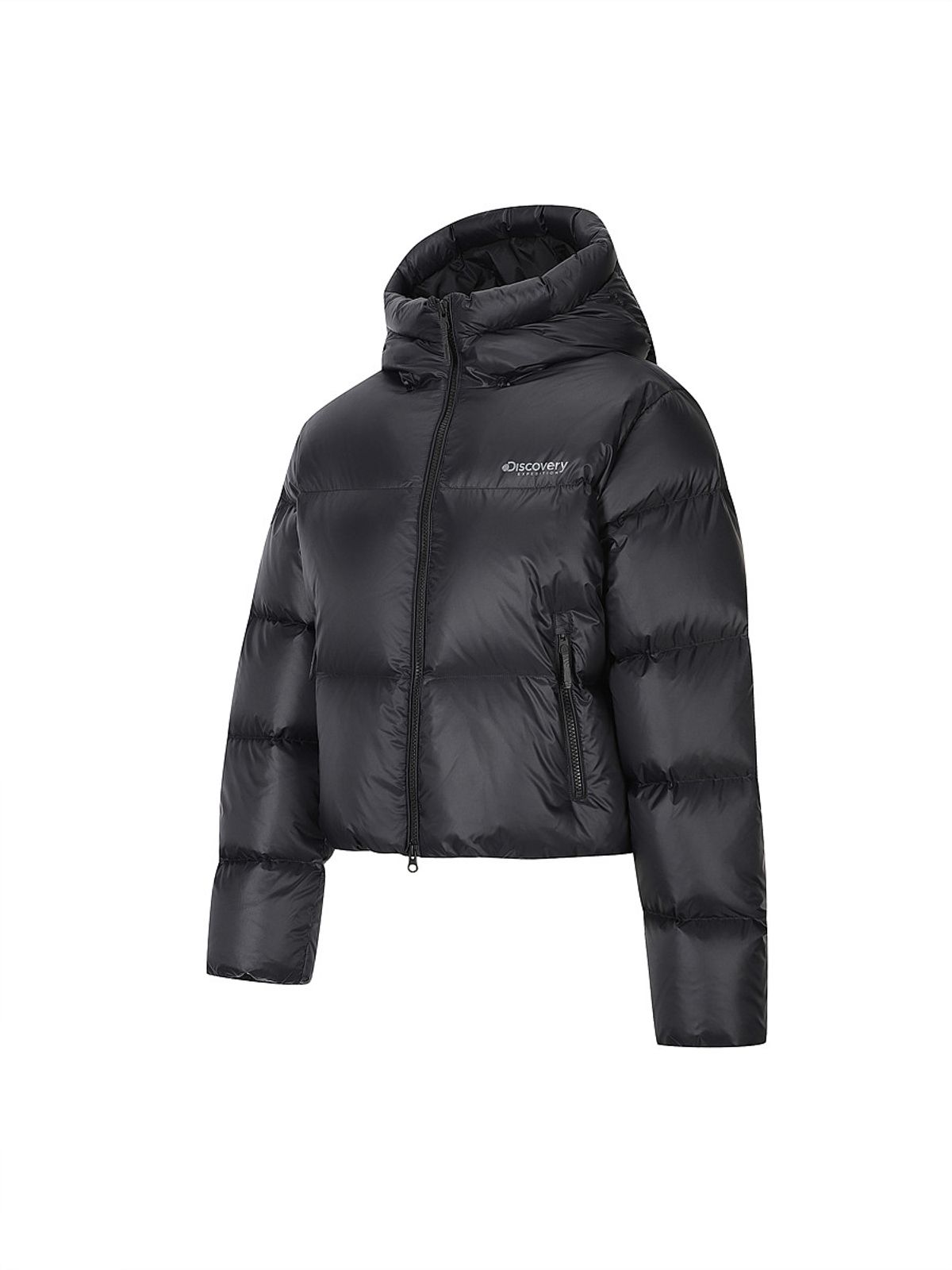 디스커버리 익스페디션(DISCOVERY EXPEDITION) 여성 올튼 다운 숏패딩 (BLACK)