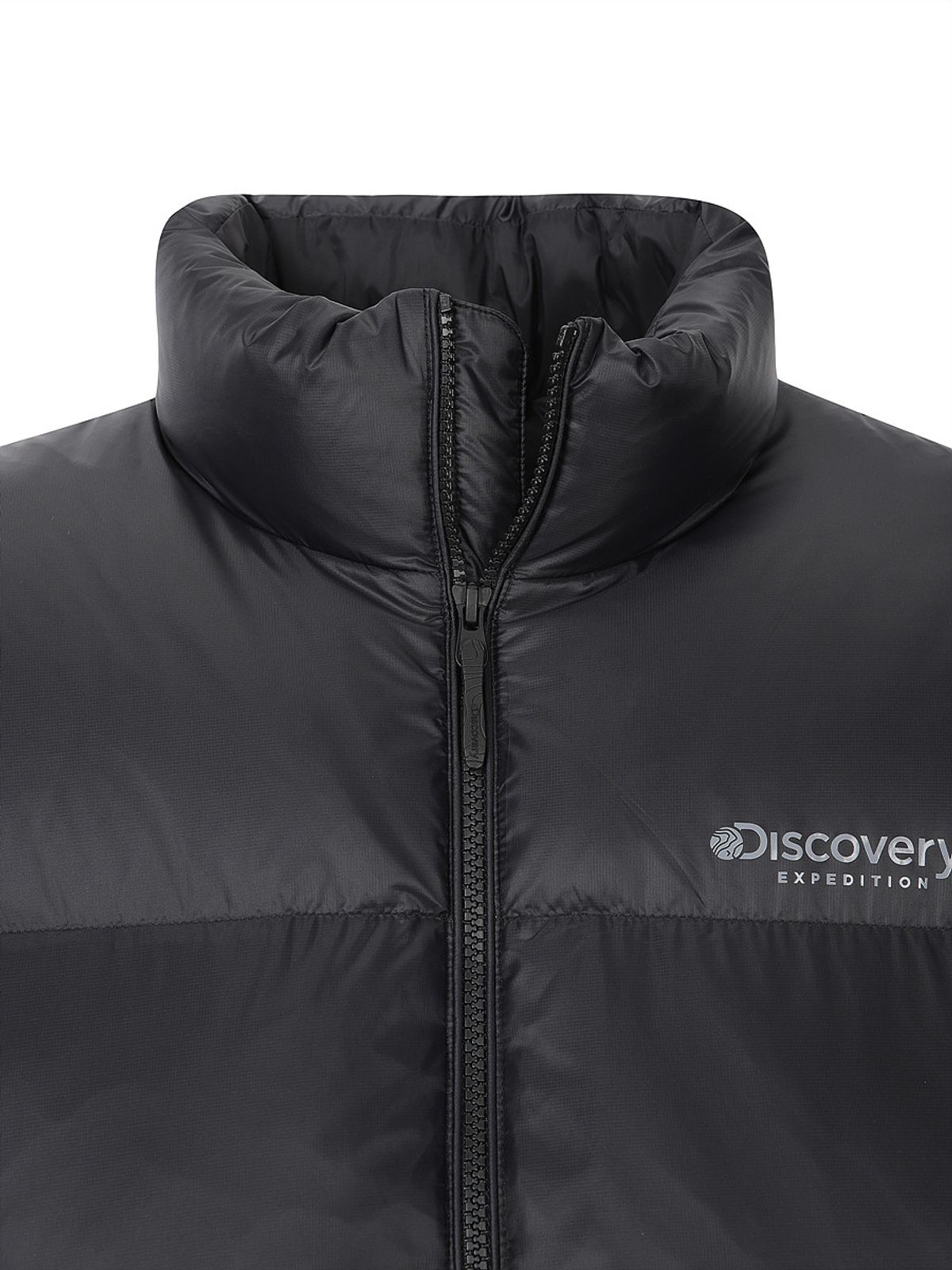 디스커버리 익스페디션(DISCOVERY EXPEDITION) 남성 올튼 하이넥 퍼텍스 퀀텀 다운 숏패딩 (BLACK)