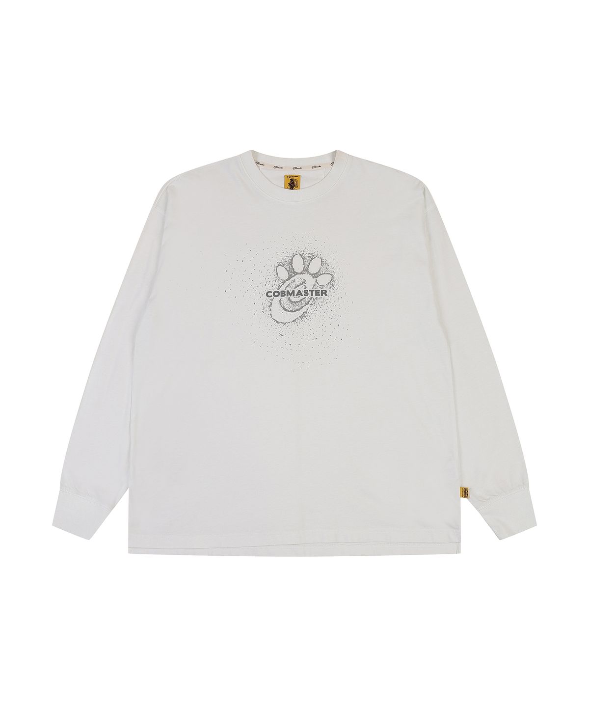 코브마스터(COBMASTER) PIGMENT DYED LONGSLEEVE [WHITE]
