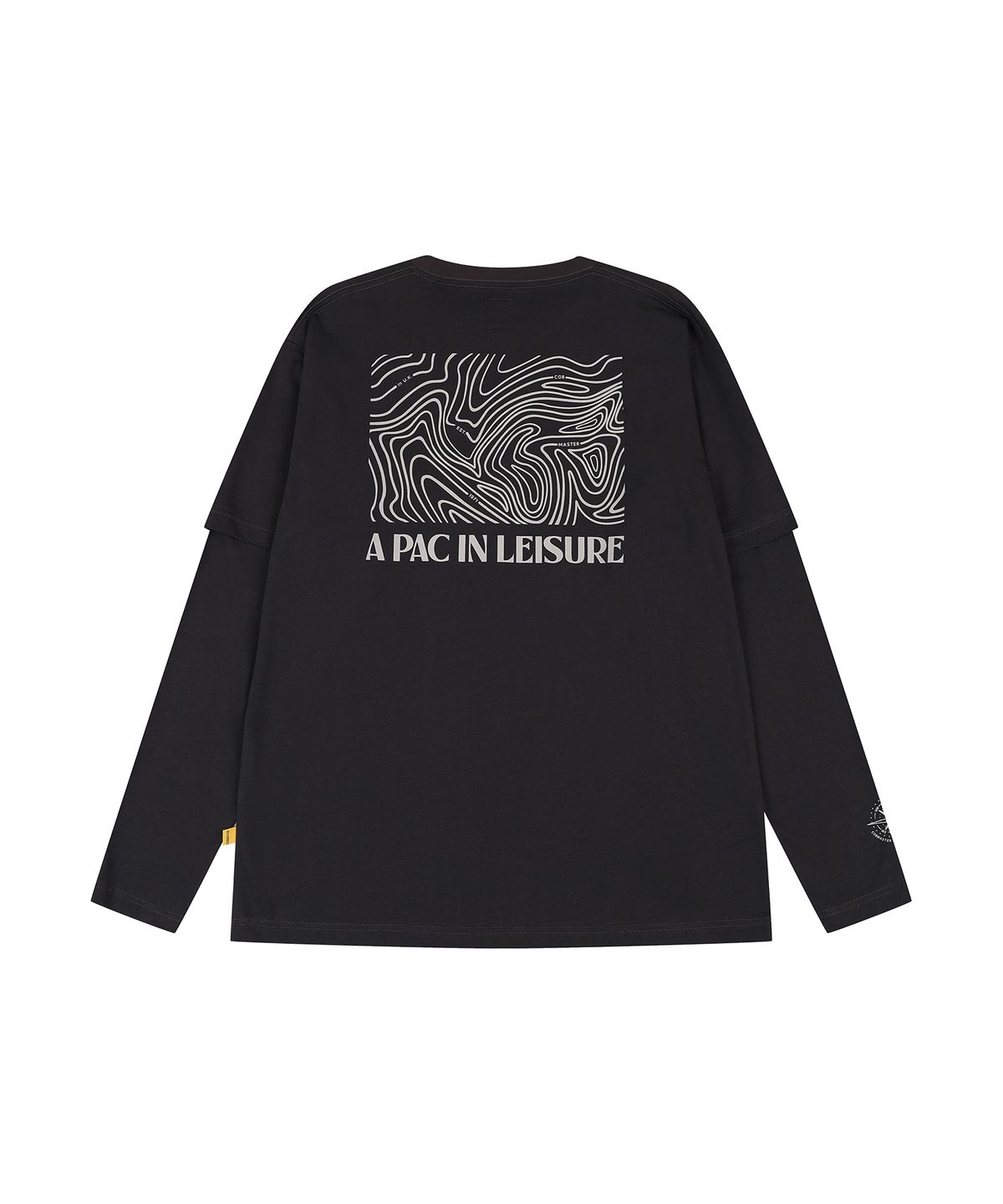 코브마스터(COBMASTER) LAYERED LONGSLEEVE [CHARCOAL]
