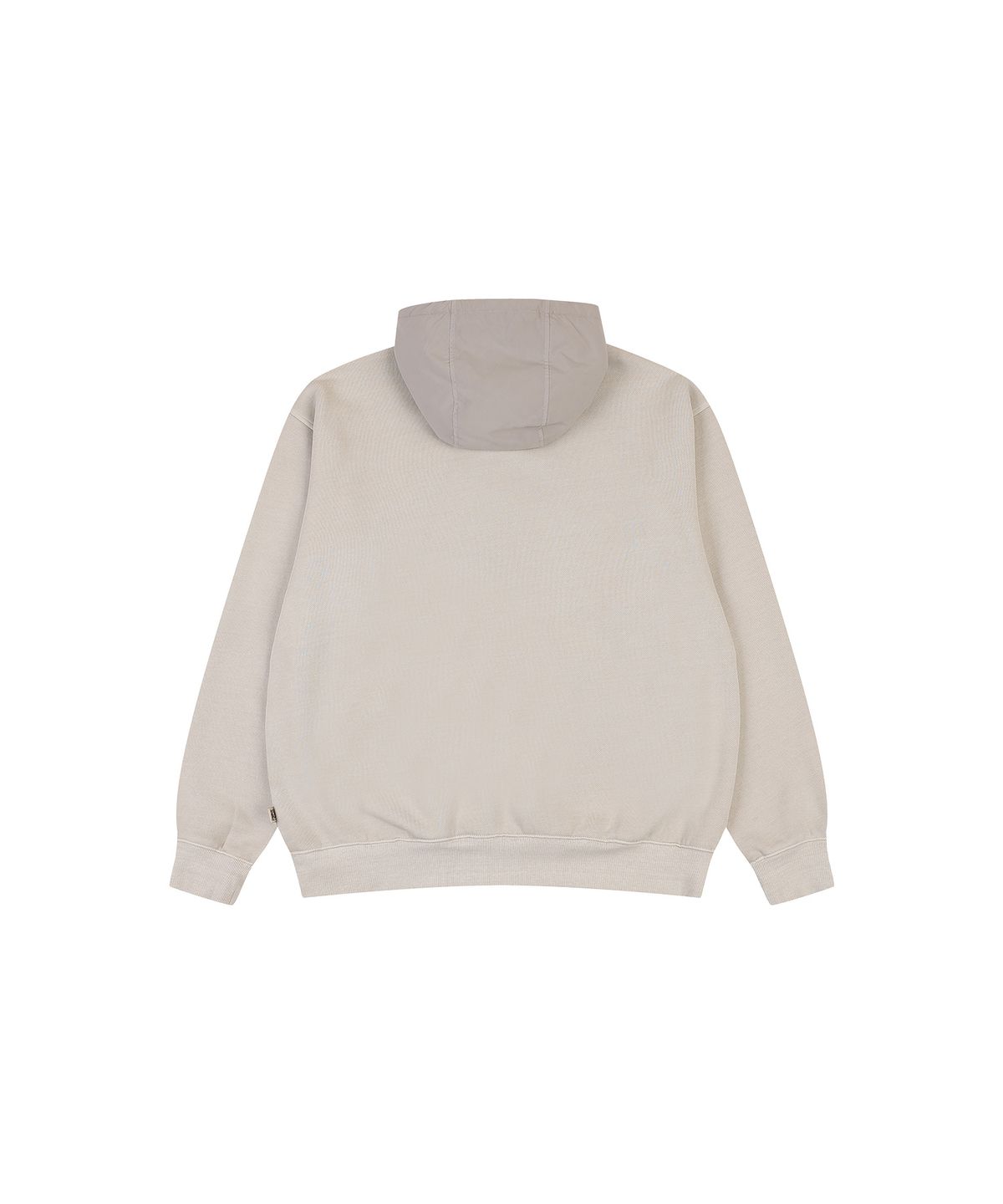 코브마스터(COBMASTER) DYED BLOCK SWEAT HOODIE [BEIGE]