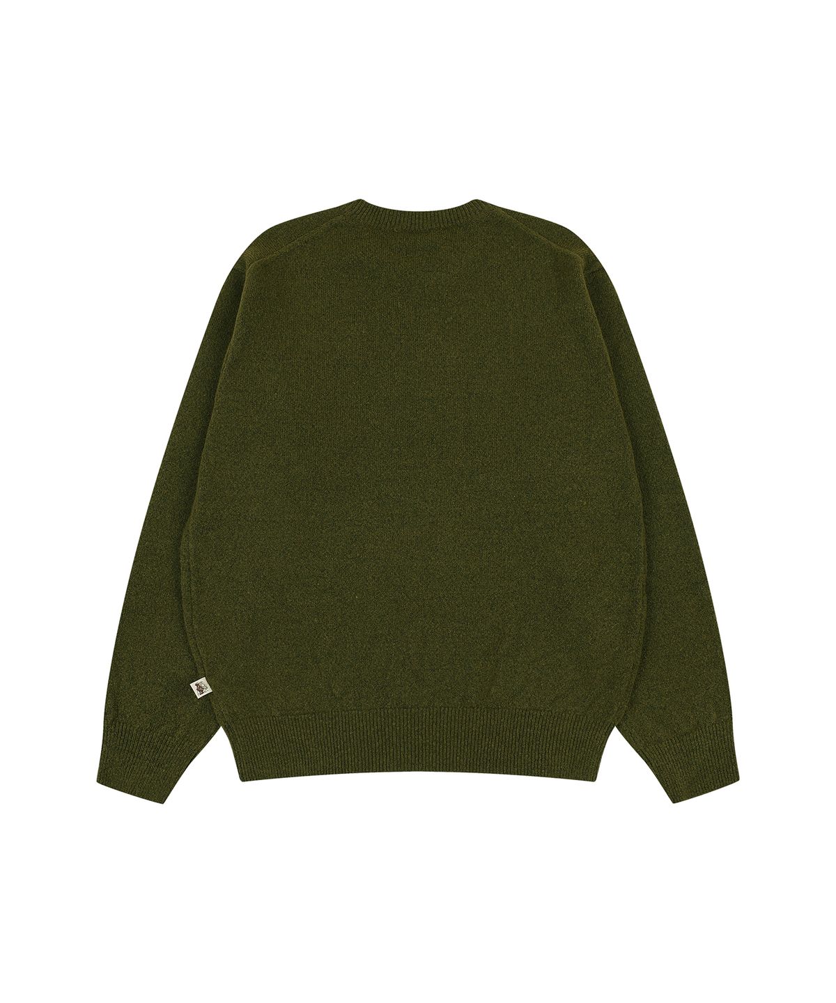 코브마스터(COBMASTER) LOGO CREW NECK KNIT [KHAKI]