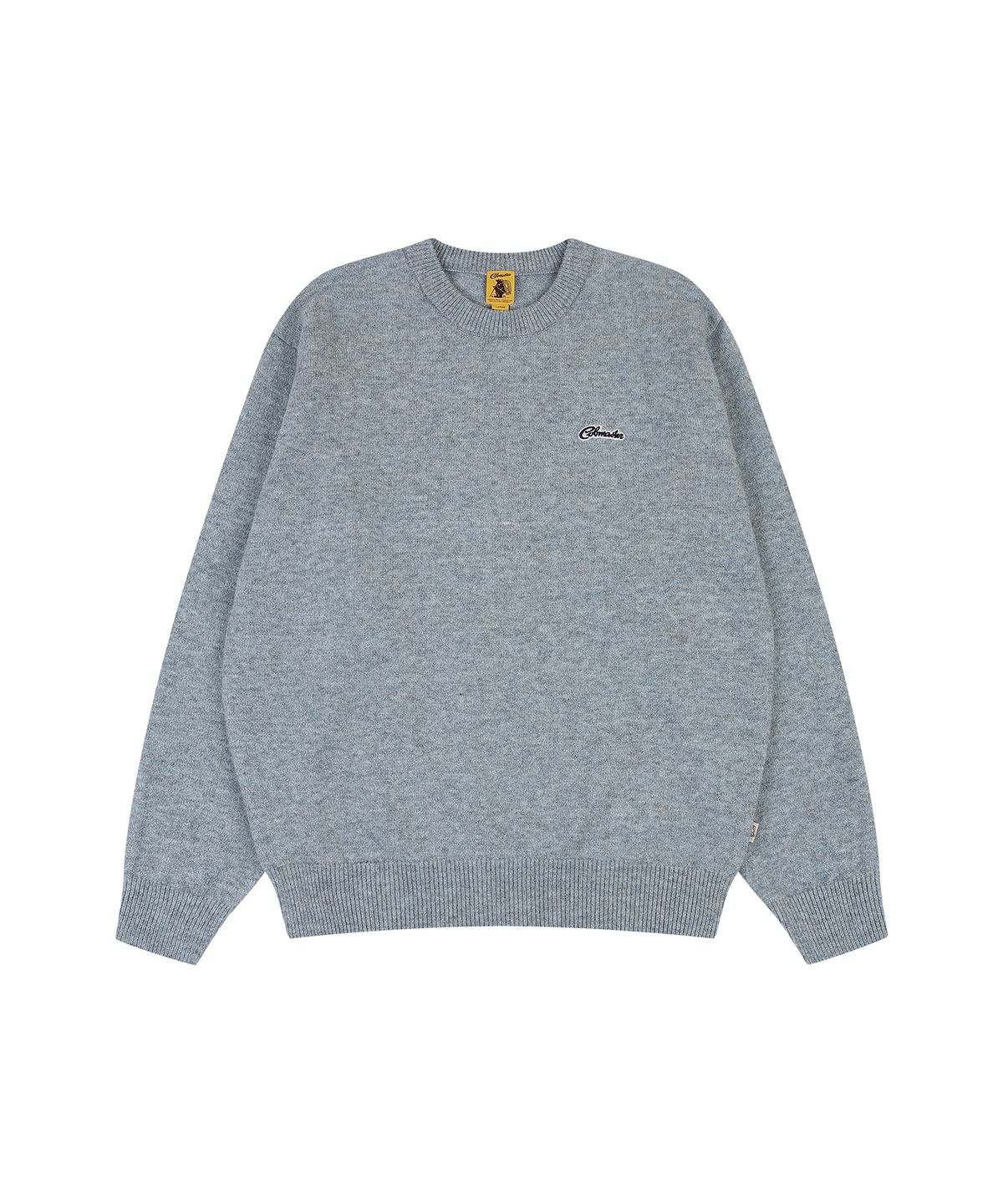 코브마스터(COBMASTER) LOGO CREW NECK KNIT [SKY BLUE]
