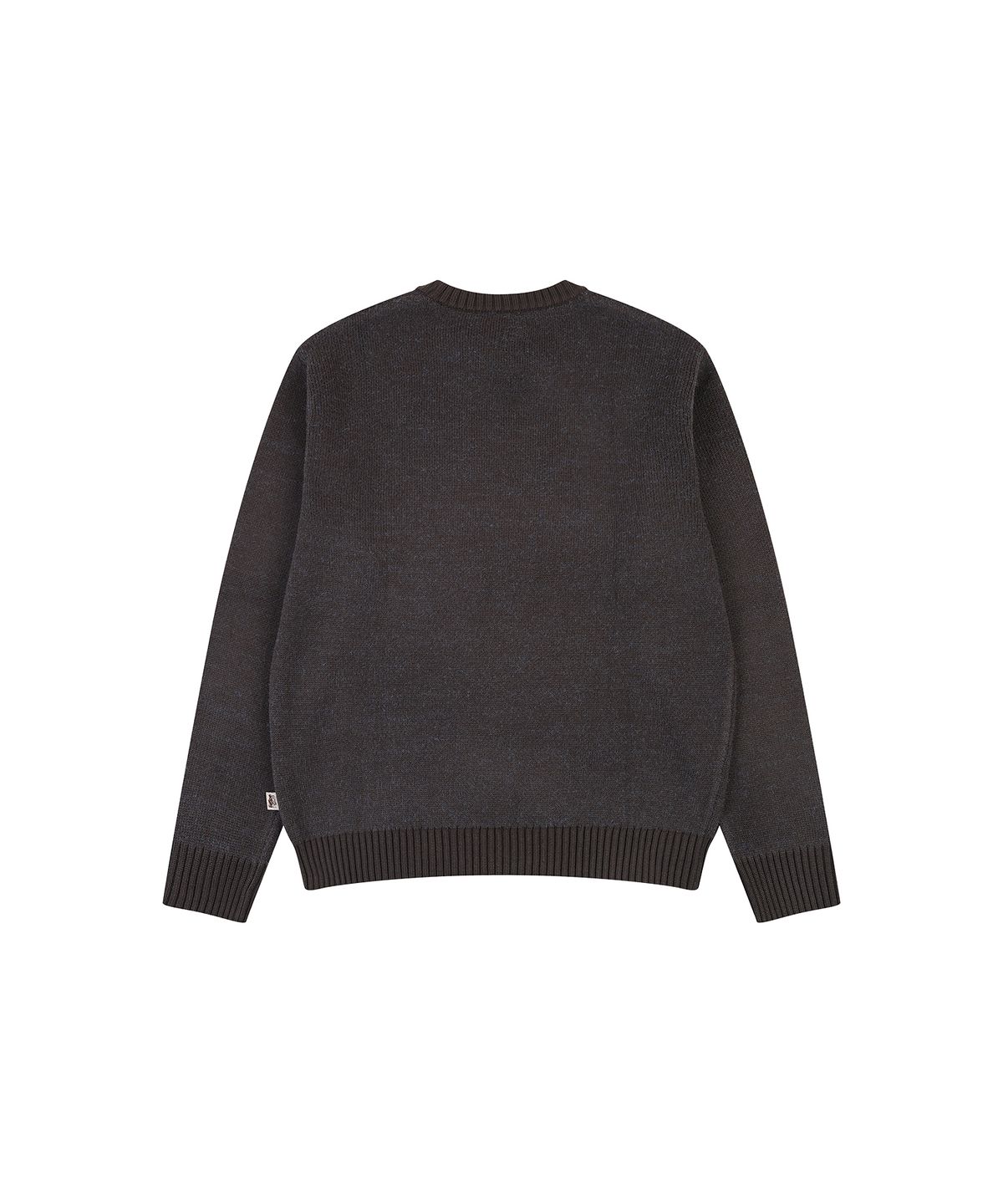 코브마스터(COBMASTER) BOUCLE ARTWORK KNIT [CHARCOAL]