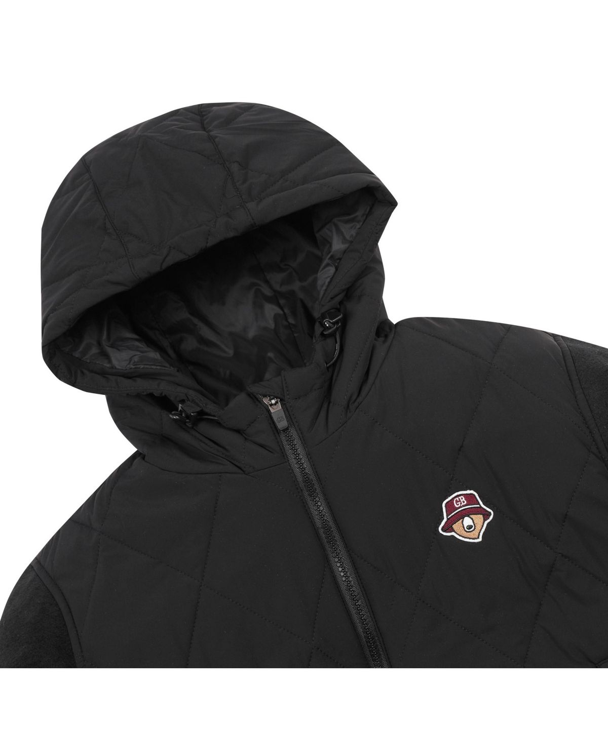 골든베어(GOLDEN BEAR) (W) Fleece Hybrid Padded Jacket G5UAW25821BKX