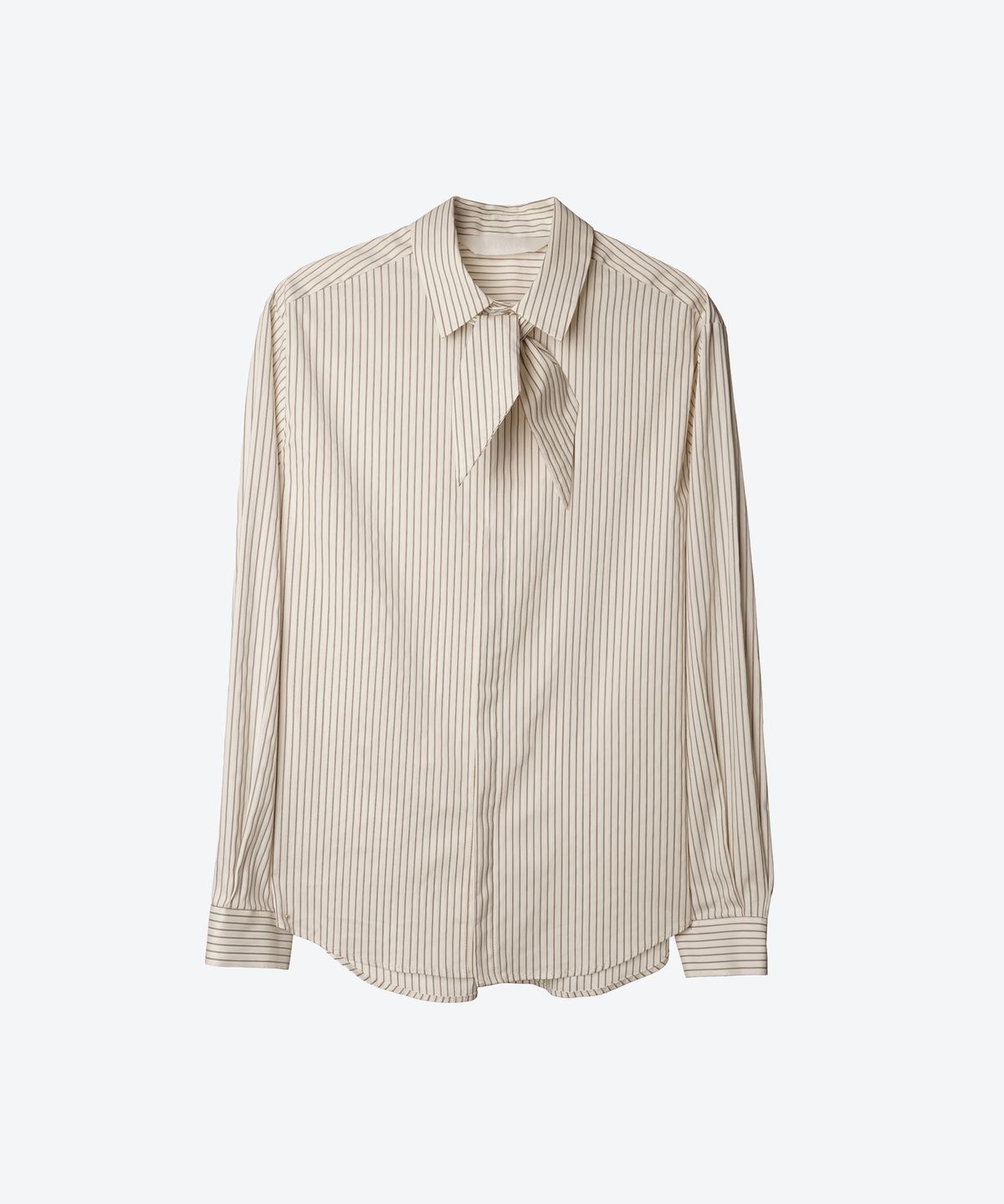 언티지(UNTAGE) 코튼 스트라이프 셔츠[Ivory(UNISEX)]_UTS-FS55