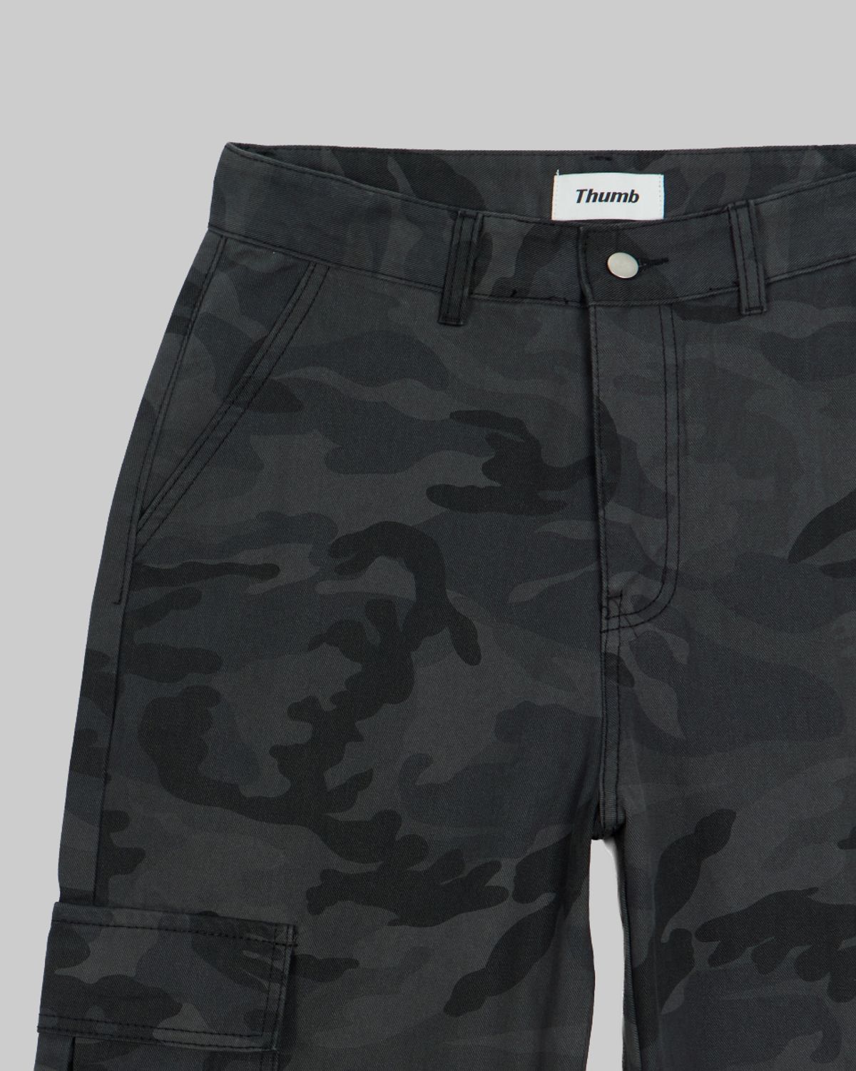 덤(THUMB) CAMO WIDE CARGO PANTS 14