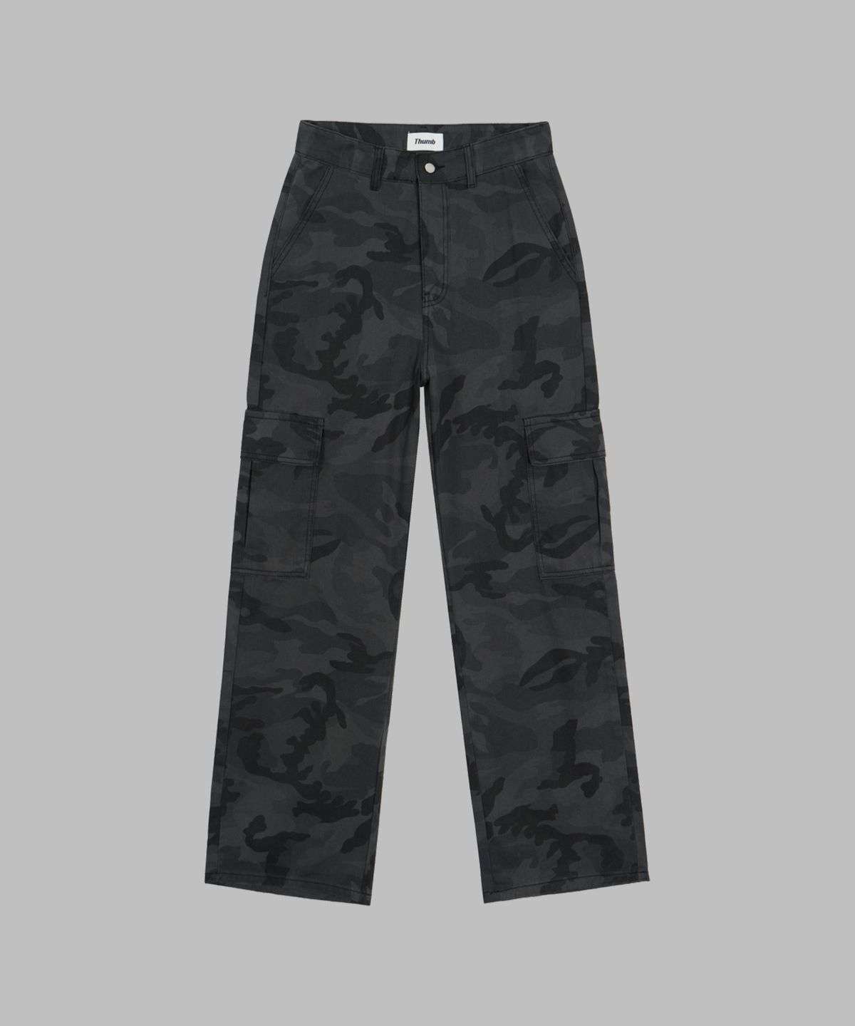 덤(THUMB) CAMO WIDE CARGO PANTS 14