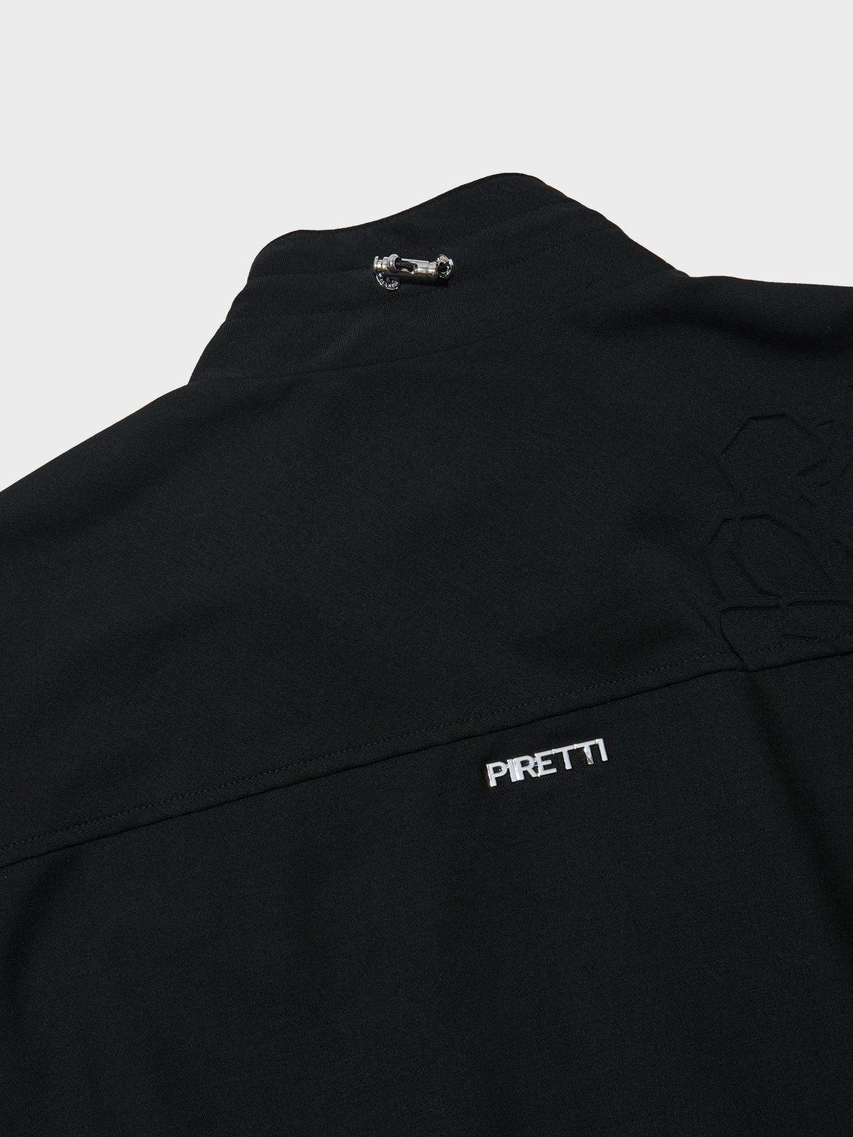 피레티(PIRETTI) 캡슐 그리드 자켓 W_Black