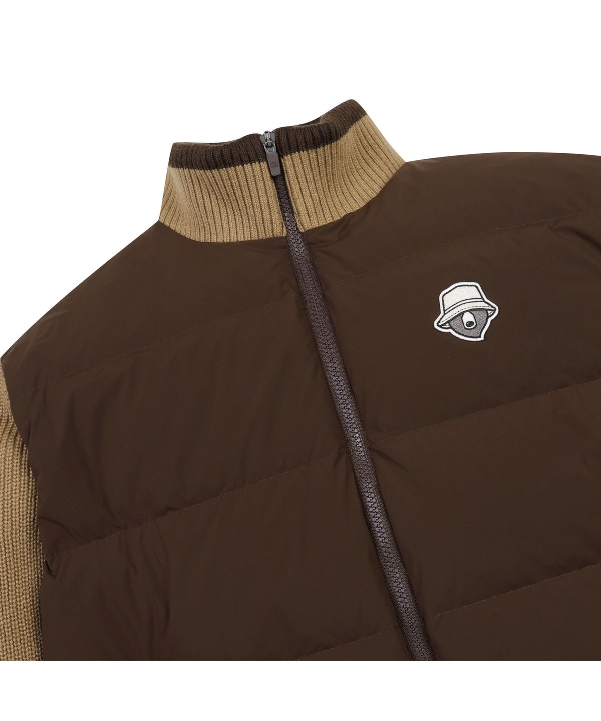 골든베어(GOLDEN BEAR) Knit Hybrid Down Jumper G4UAW25831BRX
