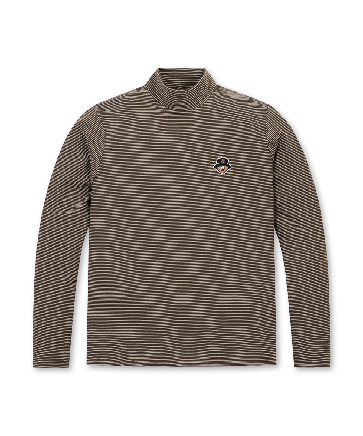 골든베어(GOLDEN BEAR) (W) Stripe Turtle Neck T-shirt G5TAW25851BRX