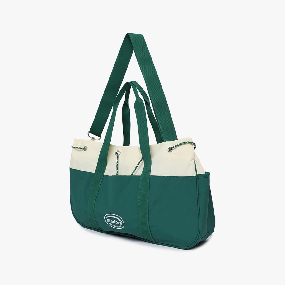 디아도라(diadora) 드로우 나일론 토트백 GREEN