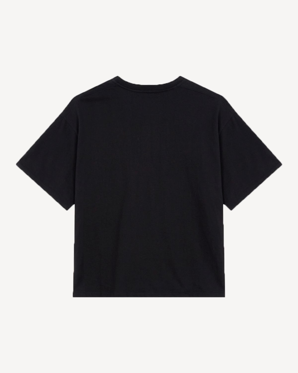 덤(THUMB) ESSENTIAL LOGO SHIRTS (BLACK) / (WHITE)