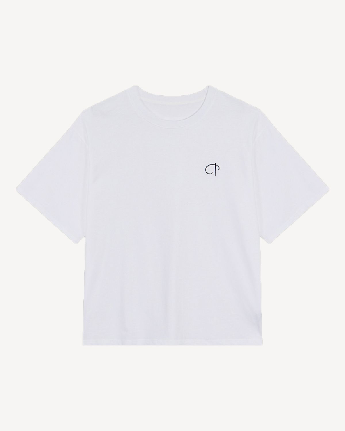 덤(THUMB) ESSENTIAL LOGO SHIRTS (BLACK) / (WHITE)
