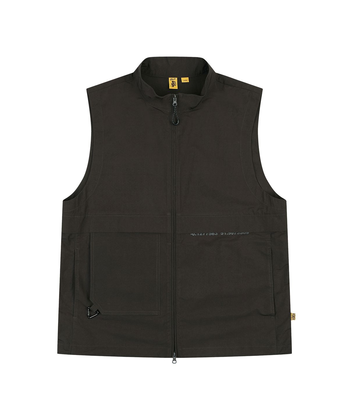 코브마스터(COBMASTER) BIG POCKET NYLON VEST [CHARCOAL]