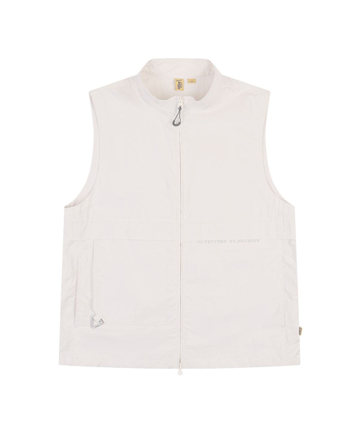 코브마스터(COBMASTER) BIG POCKET NYLON VEST [IVORY]