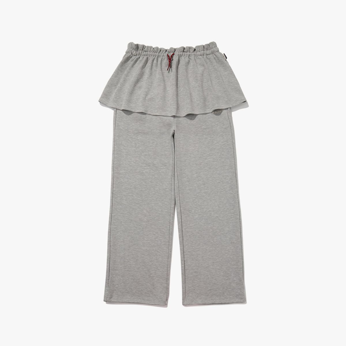 디아도라(diadora) 크로스코트 져지 스커트 팬츠 MELANGE GREY