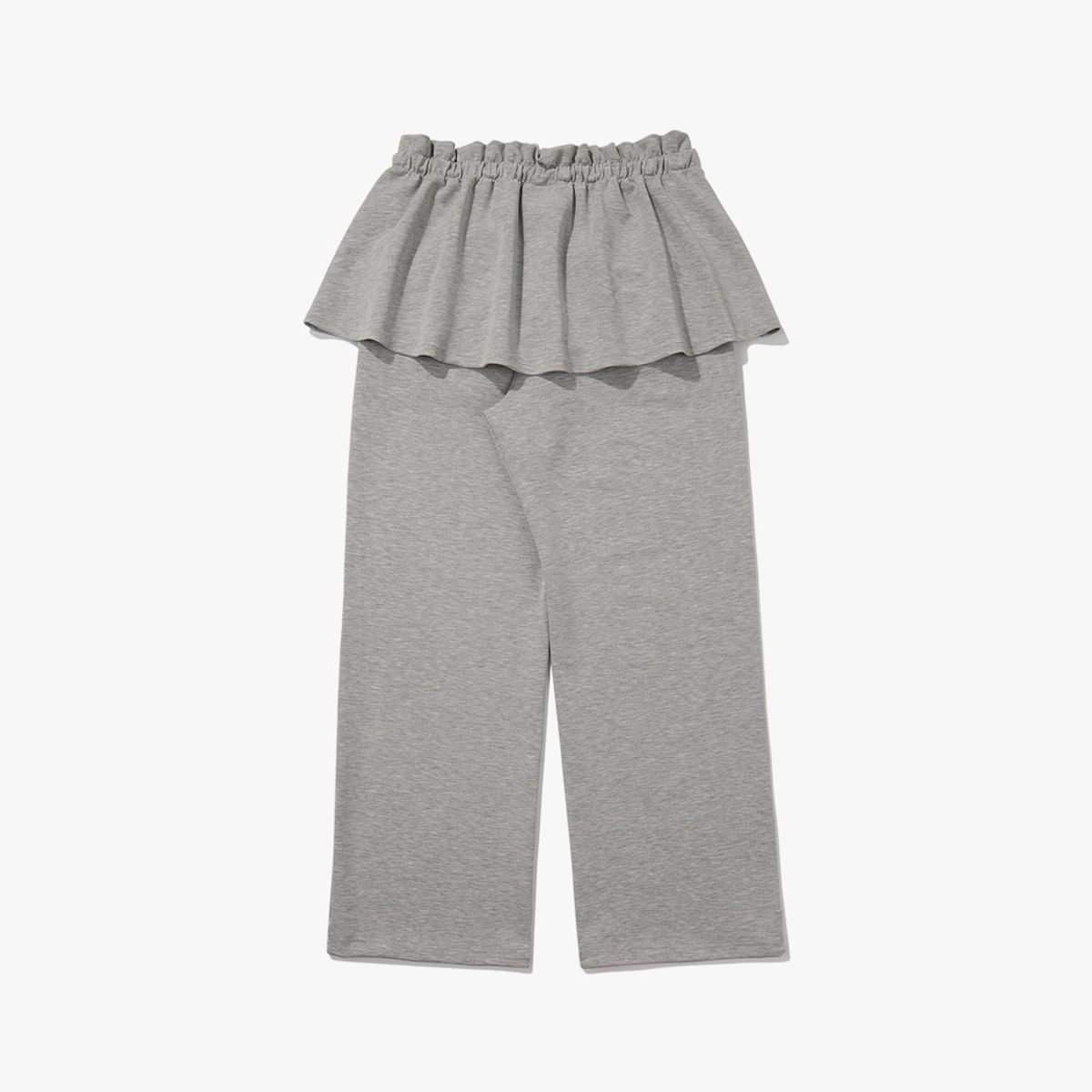 디아도라(diadora) 크로스코트 져지 스커트 팬츠 MELANGE GREY