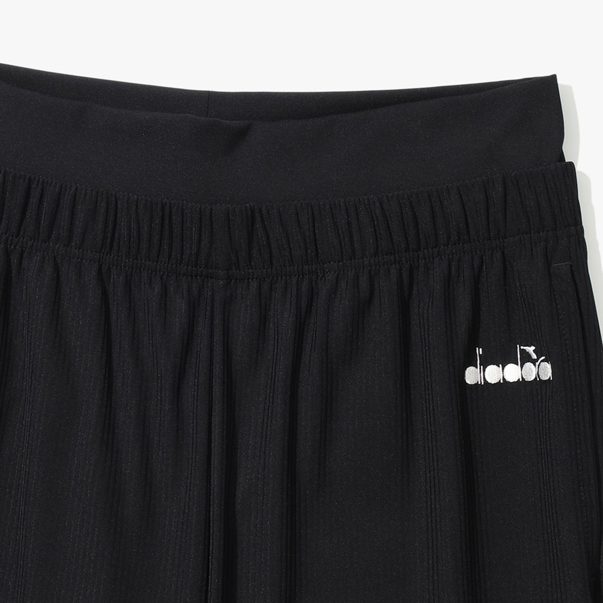 디아도라(diadora) 크로스코트 퍼포먼스 골지 팬츠 BLACK
