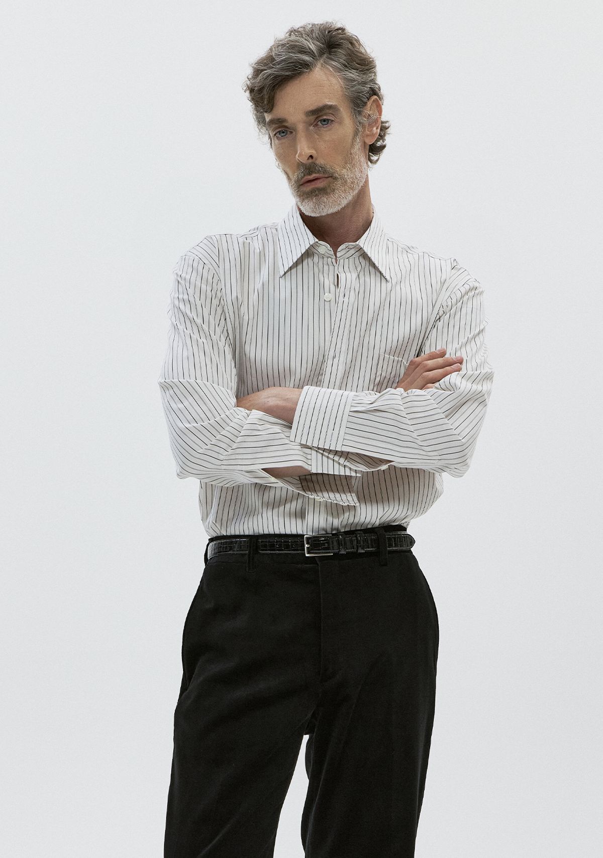 세비지(SAVAGE) 430 Leather Belt - Black