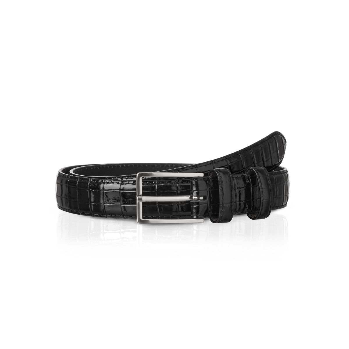 세비지(SAVAGE) 430 Leather Belt - Black
