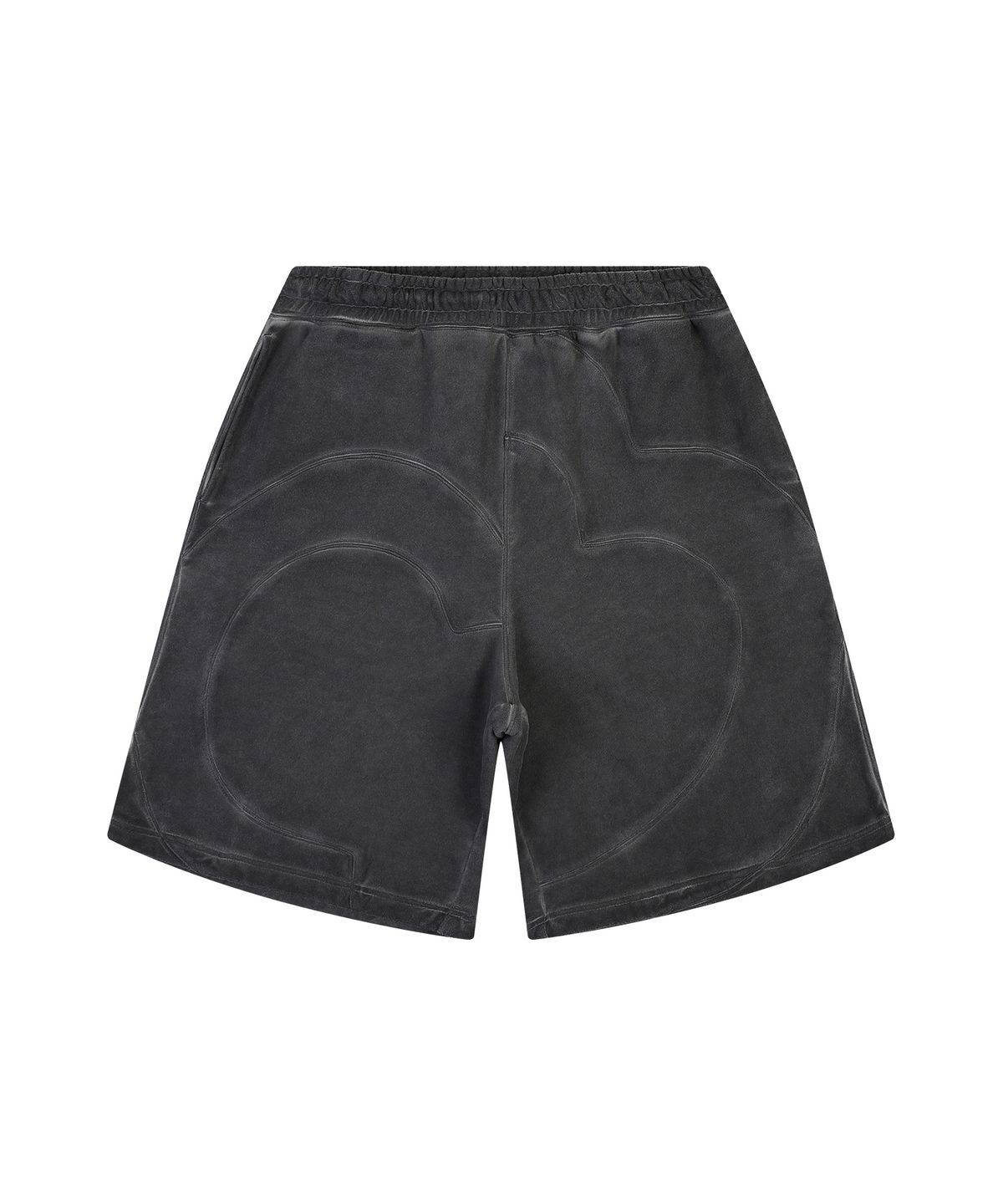 코브마스터(COBMASTER) LUNAR DYEING SWEAT SHORTS [CHARCOAL]