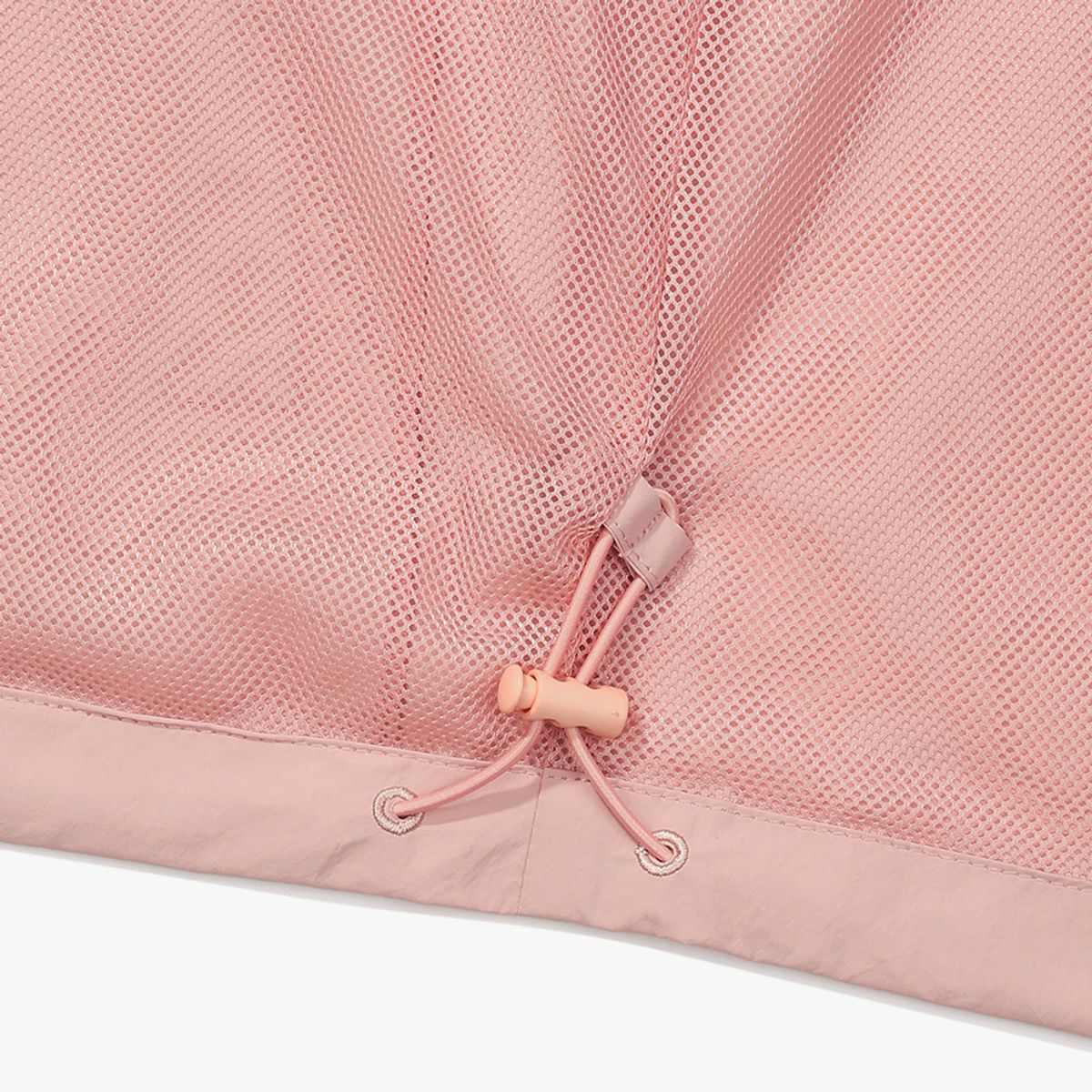 디아도라(diadora) 크로스코트 컬러 배색 우븐 자켓 우먼 CORAL