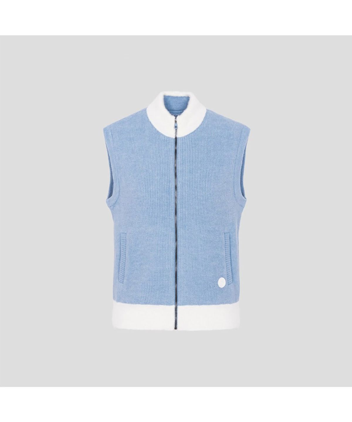 빈폴골프(BEANPOLE GOLF) 여성 방풍 풀집 베스트 - 스카이 블루