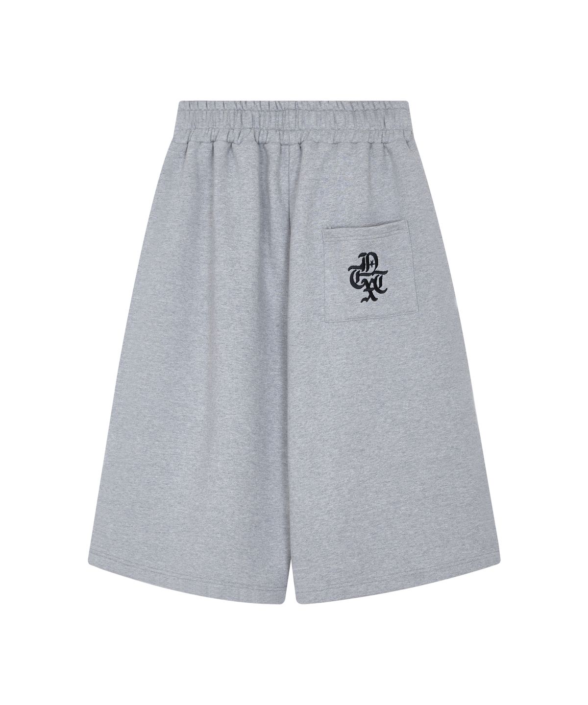 드렁크텍스트(DRUNKTXT) Logo Bermuda Sweat Shorts Gray