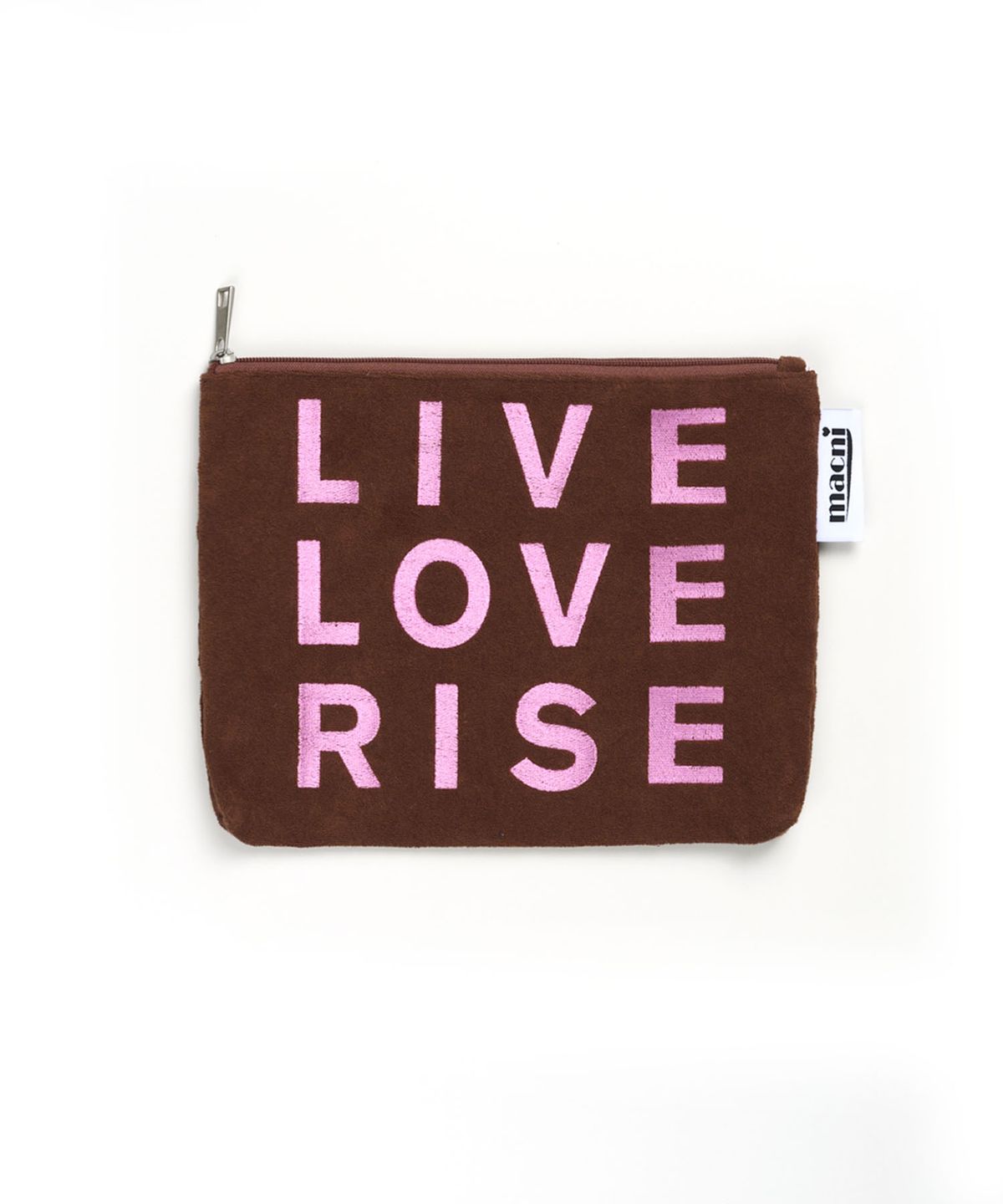 마크니(MACNI) LLR TERRY POUCH BROWN