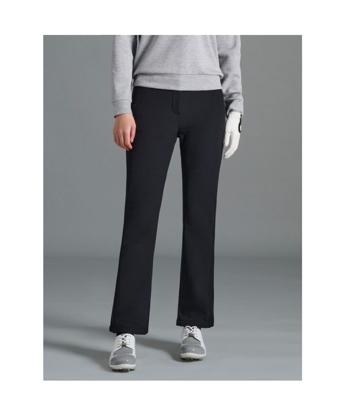 빈폴골프(BEANPOLE GOLF) 여성 쉘러 부츠컷 팬츠 - 블랙