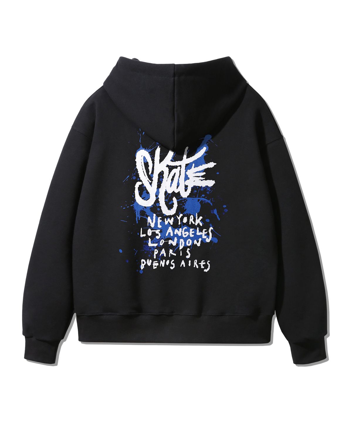 앨빈클로(ALVINCLO) [기모추가]SKATE 오버핏 후드티 AVH270 (3 COLOR)