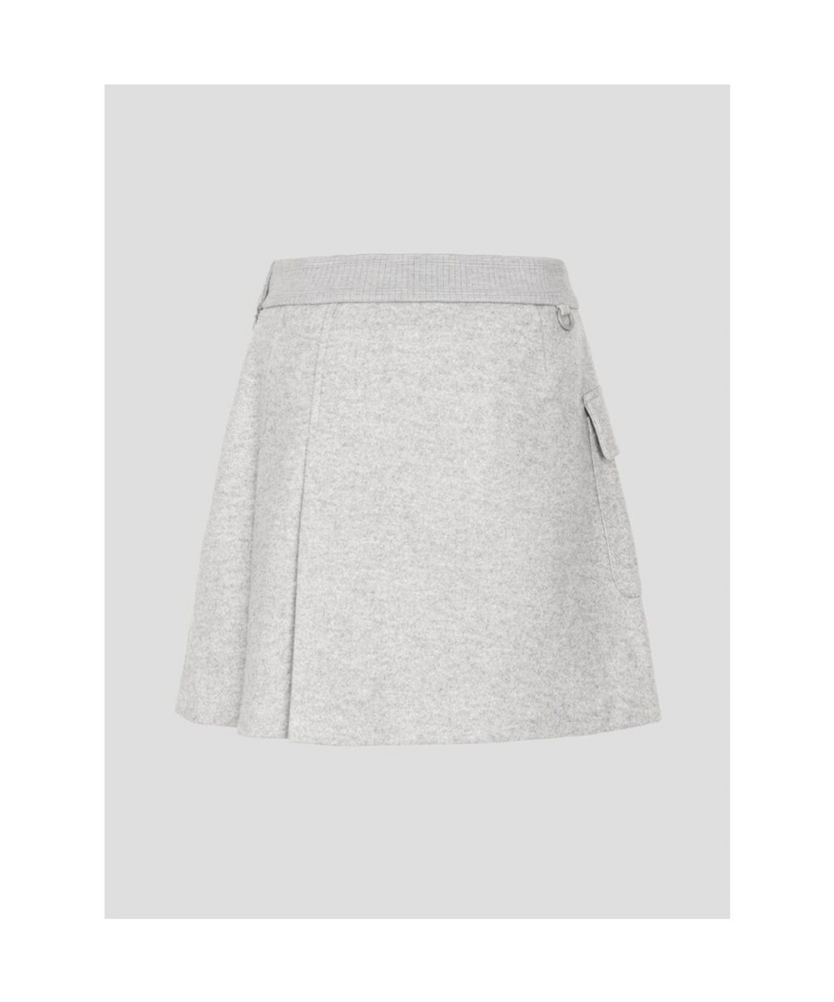 빈폴골프(BEANPOLE GOLF) 여성 혼방 A라인 큐롯 - 그레이
